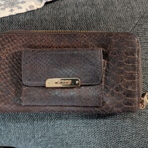 DKNY Dark Textured Wallet